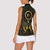 Ancient Egyptian Women Sleeveless Polo Shirt Horus Falcon God