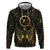 Ancient Egyptian Zip Hoodie Horus Falcon God