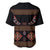 Toghu Baseball Jersey Cameroon Traditional Pattern