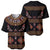 Toghu Baseball Jersey Cameroon Traditional Pattern