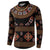 Toghu Button Sweatshirt Cameroon Traditional Pattern