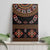 Toghu Canvas Wall Art Cameroon Traditional Pattern