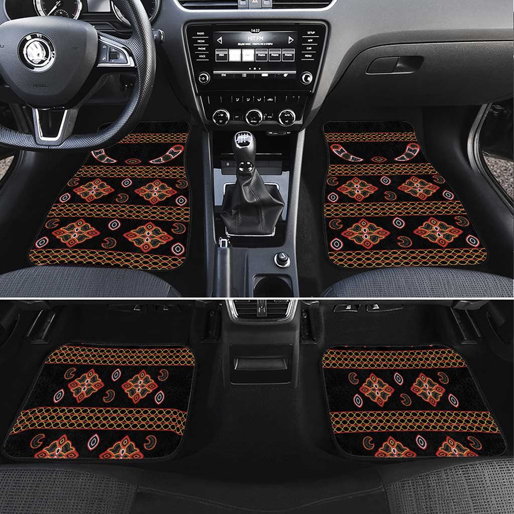 Toghu Car Mats Cameroon Traditional Pattern