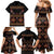 Toghu Family Matching Mermaid Dress and Hawaiian Shirt Cameroon Traditional Pattern