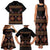 Toghu Family Matching Tank Maxi Dress and Hawaiian Shirt Cameroon Traditional Pattern