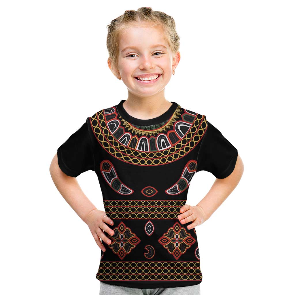 Toghu Kid T Shirt Cameroon Traditional Pattern