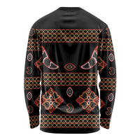 Toghu Long Sleeve Shirt Cameroon Traditional Pattern