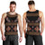 Toghu Men Tank Top Cameroon Traditional Pattern