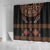 Toghu Shower Curtain Cameroon Traditional Pattern