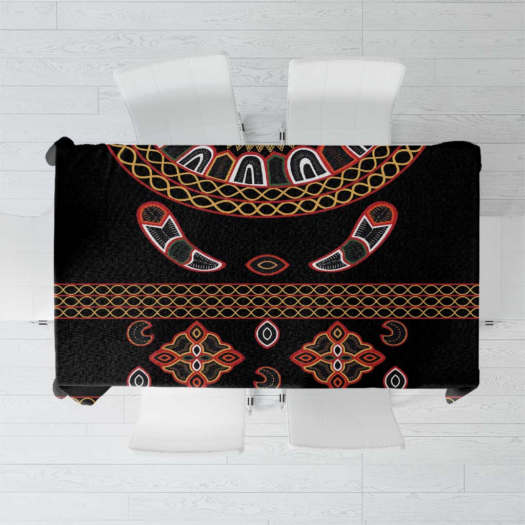 Toghu Tablecloth Cameroon Traditional Pattern