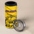 Custom Colombia Football 4 in 1 Can Cooler Tumbler Go Los Cafeteros