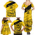 Custom Colombia Football Family Matching Summer Maxi Dress and Hawaiian Shirt Go Los Cafeteros