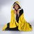 Custom Colombia Football Hooded Blanket Go Los Cafeteros