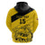 Custom Colombia Football Hoodie Go Los Cafeteros