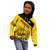 Custom Colombia Football Kid Hoodie Go Los Cafeteros