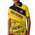 Custom Colombia Football Kid Polo Shirt Go Los Cafeteros