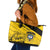 Custom Colombia Football Leather Tote Bag Go Los Cafeteros