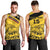 Custom Colombia Football Men Tank Top Go Los Cafeteros