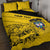 Custom Colombia Football Quilt Bed Set Go Los Cafeteros