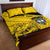 Custom Colombia Football Quilt Bed Set Go Los Cafeteros