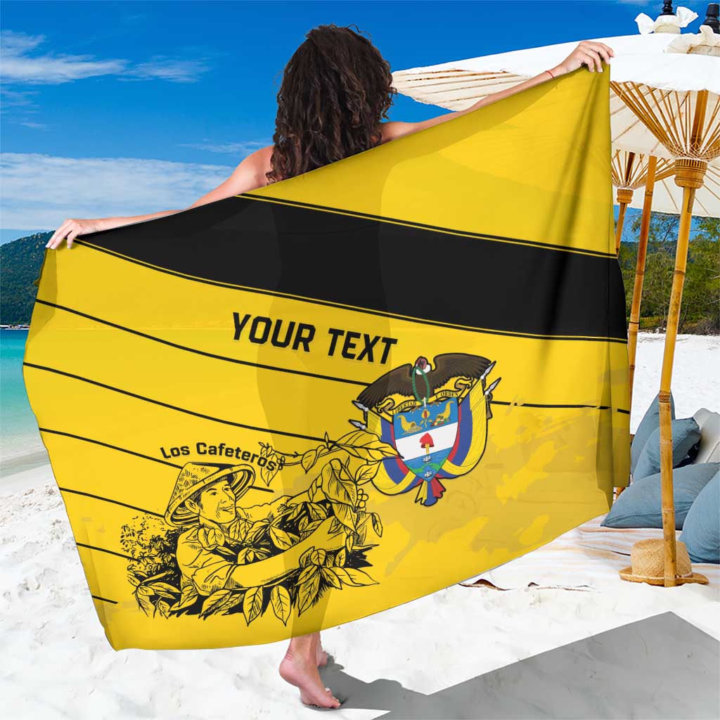 Custom Colombia Football Sarong Go Los Cafeteros