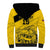 Custom Colombia Football Sherpa Hoodie Go Los Cafeteros