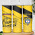 Custom Colombia Football Skinny Tumbler Go Los Cafeteros