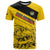 Custom Colombia Football T Shirt Go Los Cafeteros