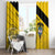 Custom Colombia Football Window Curtain Go Los Cafeteros