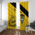 Custom Colombia Football Window Curtain Go Los Cafeteros