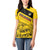 Custom Colombia Football Women Polo Shirt Go Los Cafeteros