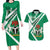 Nigeria Coat Of Arms Couples Matching Long Sleeve Bodycon Dress and Hawaiian Shirt Sporty Style