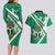 Nigeria Coat Of Arms Couples Matching Long Sleeve Bodycon Dress and Hawaiian Shirt Sporty Style