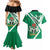 Nigeria Coat Of Arms Couples Matching Mermaid Dress and Hawaiian Shirt Sporty Style