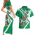 Nigeria Coat Of Arms Couples Matching Short Sleeve Bodycon Dress and Hawaiian Shirt Sporty Style