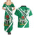 Nigeria Coat Of Arms Couples Matching Summer Maxi Dress and Hawaiian Shirt Sporty Style