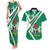 Nigeria Coat Of Arms Couples Matching Tank Maxi Dress and Hawaiian Shirt Sporty Style