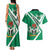 Nigeria Coat Of Arms Couples Matching Tank Maxi Dress and Hawaiian Shirt Sporty Style