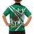 Nigeria Coat Of Arms Family Matching Long Sleeve Bodycon Dress and Hawaiian Shirt Sporty Style