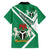 Nigeria Coat Of Arms Family Matching Long Sleeve Bodycon Dress and Hawaiian Shirt Sporty Style