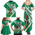 Nigeria Coat Of Arms Family Matching Summer Maxi Dress and Hawaiian Shirt Sporty Style