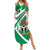 Nigeria Coat Of Arms Family Matching Summer Maxi Dress and Hawaiian Shirt Sporty Style