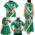 Nigeria Coat Of Arms Family Matching Tank Maxi Dress and Hawaiian Shirt Sporty Style