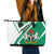 Nigeria Coat Of Arms Leather Tote Bag Sporty Style