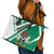 Nigeria Coat Of Arms Leather Tote Bag Sporty Style