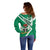 Nigeria Coat Of Arms Off Shoulder Sweater Sporty Style