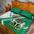 Nigeria Coat Of Arms Quilt Bed Set Sporty Style