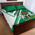 Nigeria Coat Of Arms Quilt Bed Set Sporty Style