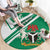 Nigeria Coat Of Arms Round Carpet Sporty Style