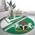 Nigeria Coat Of Arms Round Carpet Sporty Style